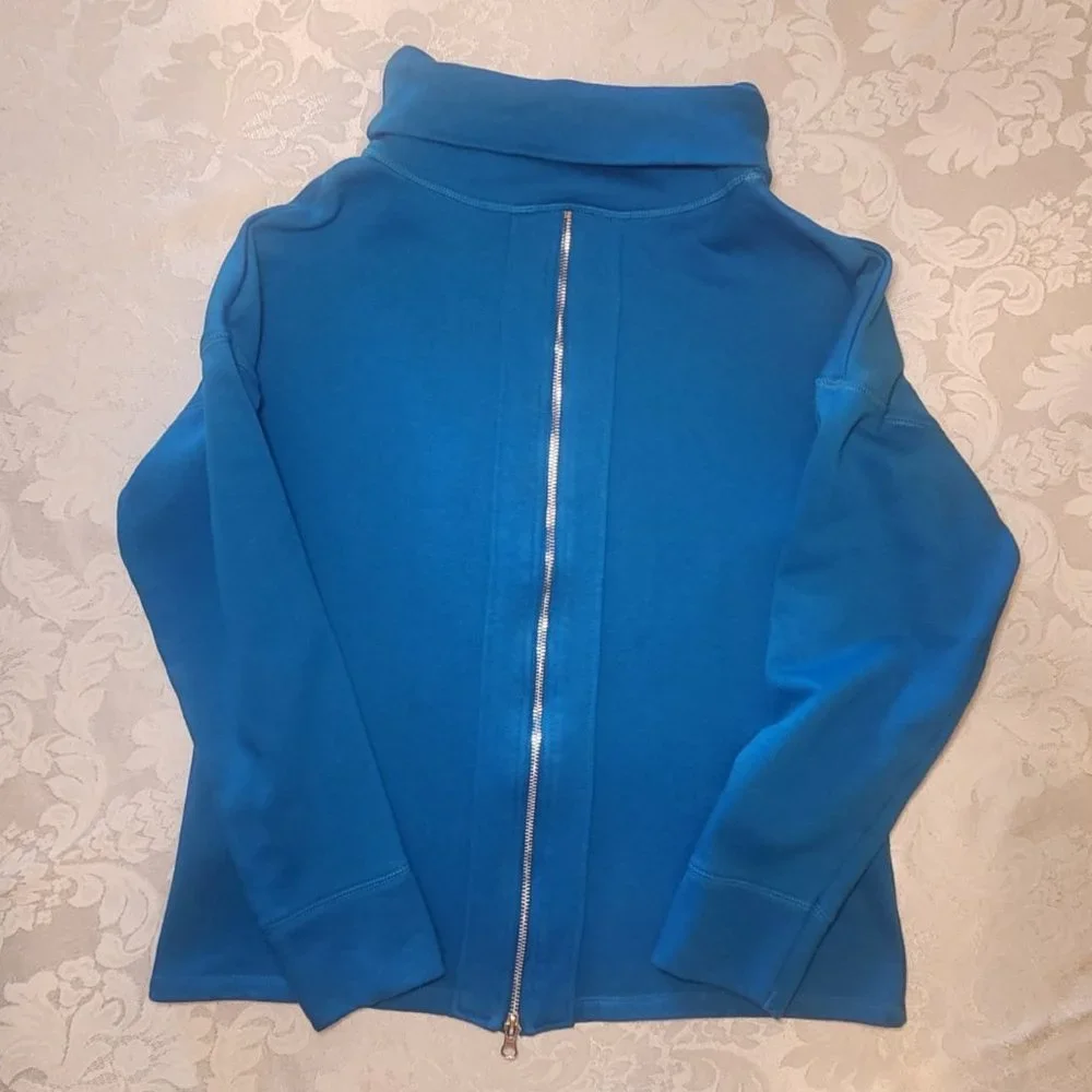 Ruby Ribbon Zip Back Sweatshirt #1661 - Picture 10 of 13